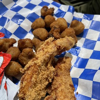 Burger Point - Fried mushrooms and chicken strips - Burgers Near Me - Riverside, California