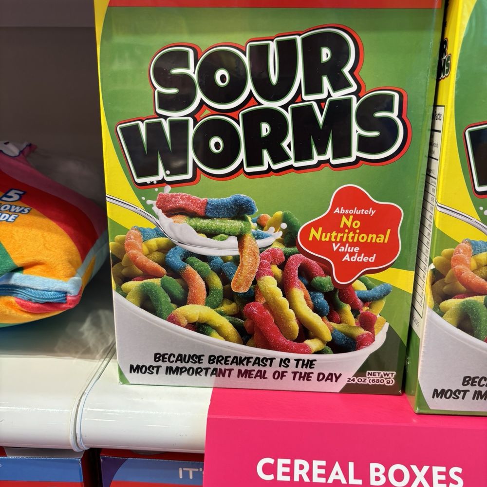 IT'SUGAR - Sour worms in cereal box - Candy Stores Near Me - Scottsdale, Arizona IT'SUGAR - Sour worms in cereal box - Candy Stores Near Me - Scottsdale, Arizona