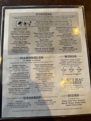 Menu photo 8 City Tap & Grill Norridge, IL Menu photo 8 City Tap & Grill Norridge, IL