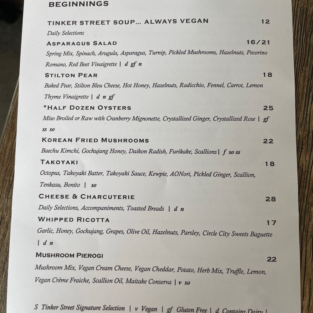 Tinker Street - Starters - Wine Bars Near Me - Indianapolis, Indiana Tinker Street - Starters - Wine Bars Near Me - Indianapolis, Indiana