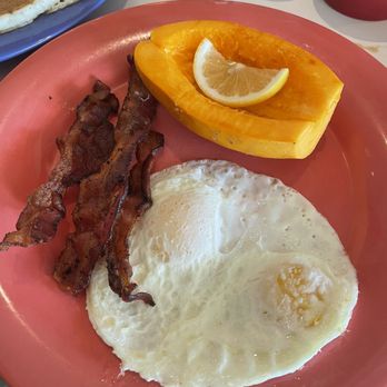 Kountry Kitchen - Part of the sampler plate (comes with a pancake too) - American Near Me - Kapaa, Hawaii Kountry Kitchen - Part of the sampler plate (comes with a pancake too) - American Near Me - Kapaa, Hawaii