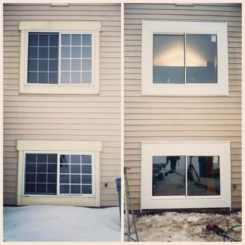 Great Lakes Home Renovations - Left is before Right is after - Windows Installation Near Me - Apple Valley, Minnesota Great Lakes Home Renovations - Left is before Right is after - Windows Installation Near Me - Apple Valley, Minnesota