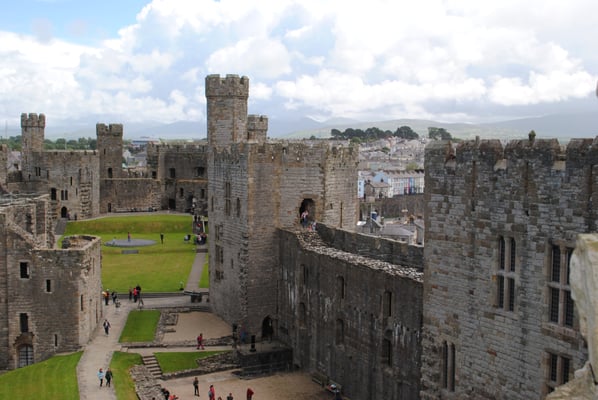 Caernarfon Castle by null