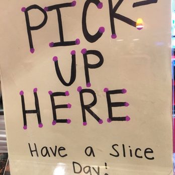 Slice on the Avenue - A sign to guide you where to pick your pizza up - Pizza Near Me - Nottingham, Maryland Slice on the Avenue - A sign to guide you where to pick your pizza up - Pizza Near Me - Nottingham, Maryland