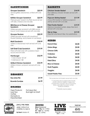 Menu photo 8 Cortez Kitchen Cortez, FL