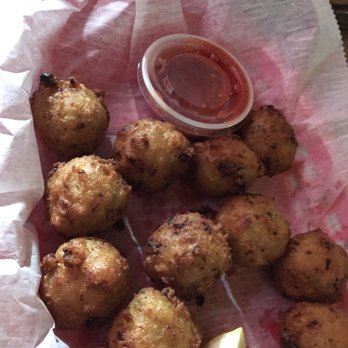 No Name Pub - Conch fritters. You have to try them sometime when you're in the Keys! - American Near Me - Big Pine Key, Florida No Name Pub - Conch fritters. You have to try them sometime when you're in the Keys! - American Near Me - Big Pine Key, Florida