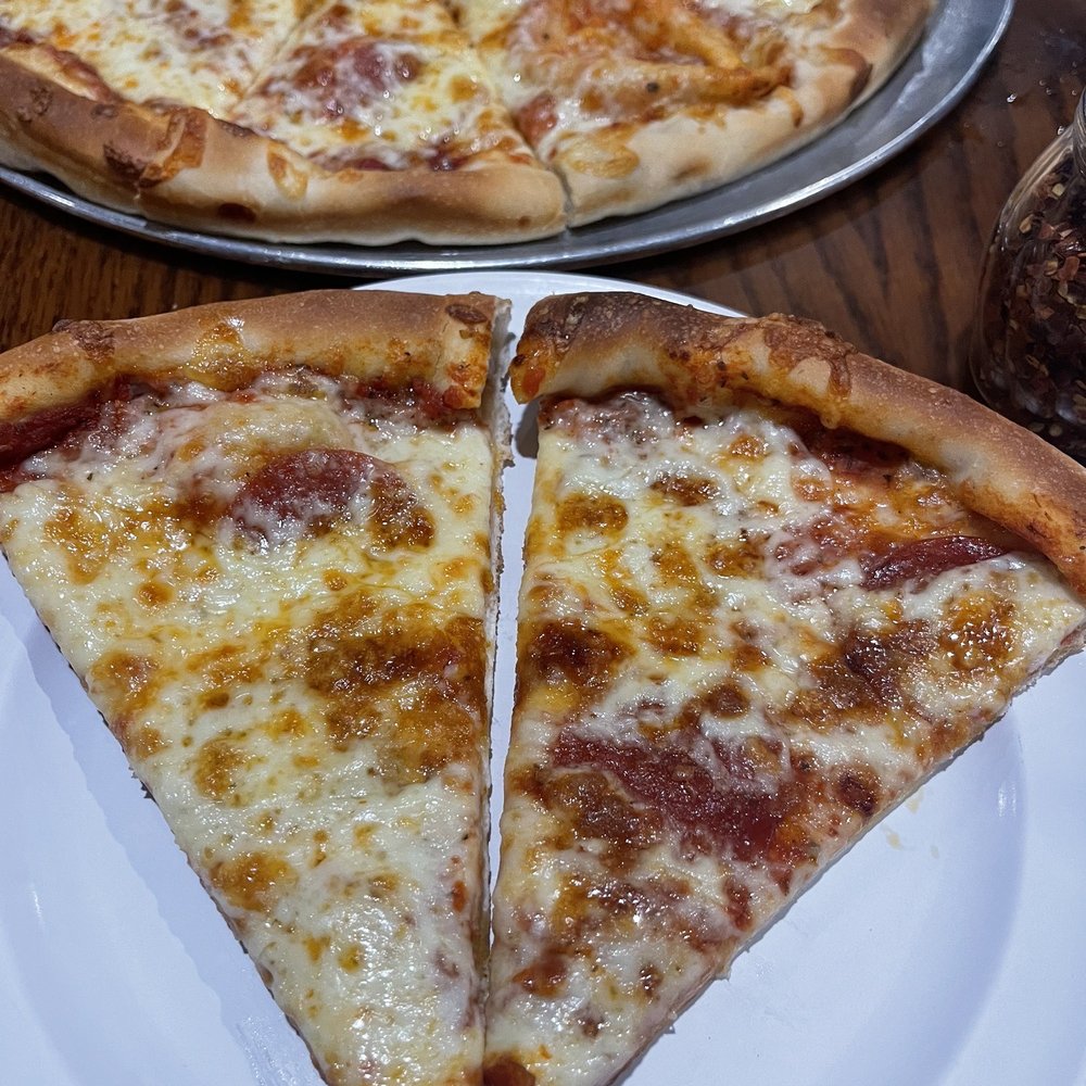 two slices of pizza two slices of pizza