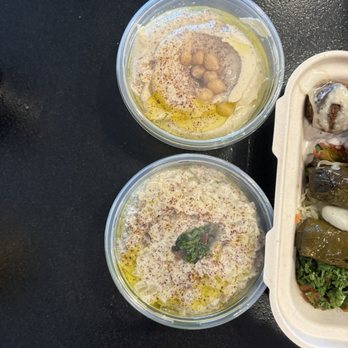 Falafelle - 8 oz. Hummus, Baba Ghanouj - Vegan Near Me - Belmont, California Falafelle - 8 oz. Hummus, Baba Ghanouj - Vegan Near Me - Belmont, California