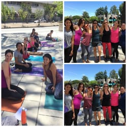 Yoga Belly - Nicole and friends practice Friday's with us