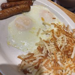 Billys Barbeque Family - Sausage- med eggs with hash browns