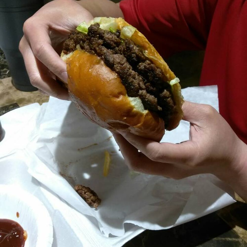 JLB Eatery - Crazy burger is crazy huge and awesome! - Burgers Near Me - Tomball, Texas