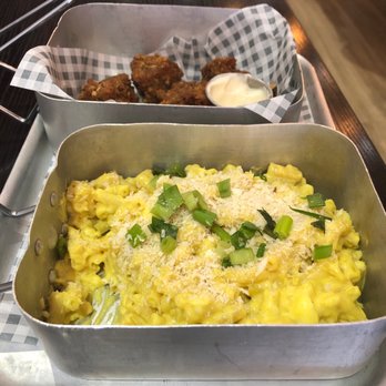 Happy Friday Kitchen - Mac and cheese and seitan nuggets - Vegan Near Me - Oxford, OXF