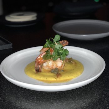 BALEENkitchen - Shrimp appetizer with polenta sauce was so amazing - New American Near Me - Sunny Isles Beach, Florida BALEENkitchen - Shrimp appetizer with polenta sauce was so amazing - New American Near Me - Sunny Isles Beach, Florida