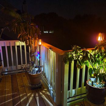 Cal Preserving - Deck @ Night - Fences & Gates Near Me - Mountain View, California