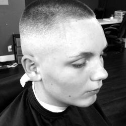 Side Lines Babershop - Nice and clean with the bald fade come to sidelines barber shop and ask for CHAD. Thanks
