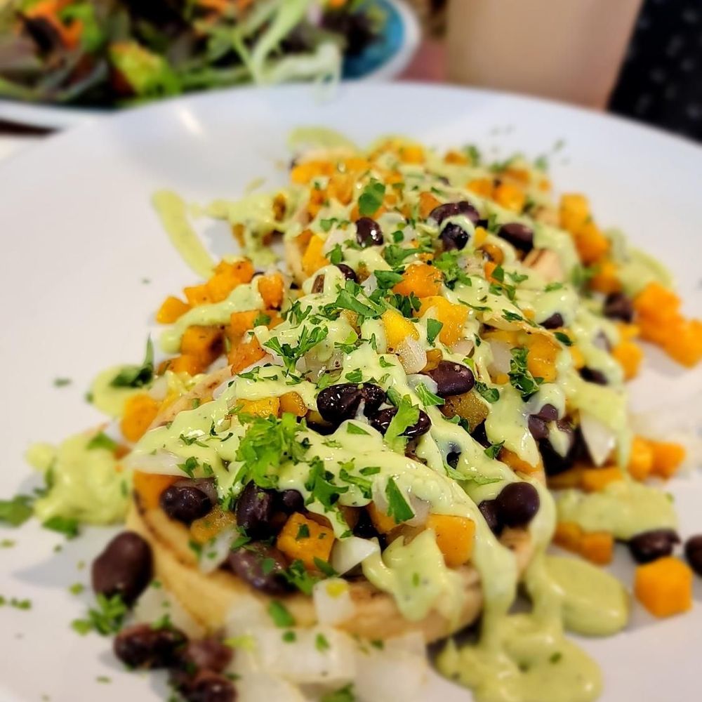 The Mixing Bowl Cafe - a plate of salad with dressing - Cafes Near Me - Gering, Nebraska The Mixing Bowl Cafe - a plate of salad with dressing - Cafes Near Me - Gering, Nebraska