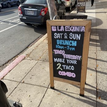 La Esquinita - special which i had to ask it's price and what it included."it's just like fast food" - Mexican Near Me - Oakland, California