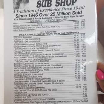 White House Subs - Menu - Sandwiches Near Me - Atlantic City, New Jersey White House Subs - Menu - Sandwiches Near Me - Atlantic City, New Jersey