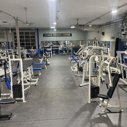 Ford's Fitness Center - Lots of dumbbells and old school machines