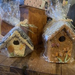Bird houses that are edible! Bird houses that are edible!