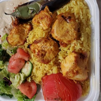 Cali's Kabob Grill - Chicken plate - Middle Eastern Near Me - Palmdale, California