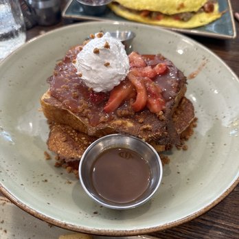 First Watch - Strawberry tres leches French toast - Breakfast & Brunch Near Me - Dallas, Texas First Watch - Strawberry tres leches French toast - Breakfast & Brunch Near Me - Dallas, Texas