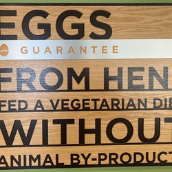 A&W - Sign with egg nutrition info