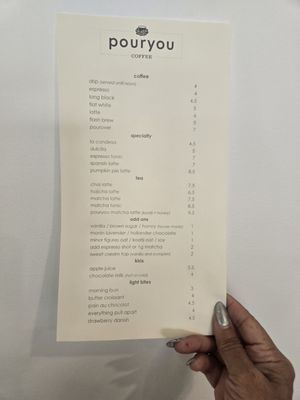 Menu photo 2 Pouryou Coffee Covina, CA