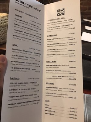 Menu photo 3 Sushi Jin New York, NY Menu photo 3 Sushi Jin New York, NY