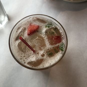 Coastal Kitchen - Peach Bourbon Drink - Seafood Near Me - Saint Simons Island, Georgia Coastal Kitchen - Peach Bourbon Drink - Seafood Near Me - Saint Simons Island, Georgia