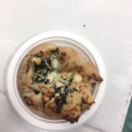 Spinach feta pull apart. Delicious for us lovers of savory foods. Spinach feta pull apart. Delicious for us lovers of savory foods.