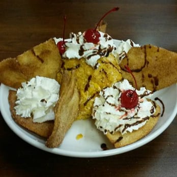 Burrito King - Fried ice cream.. you need two people to eat all this! - Mexican Near Me - Novi, Michigan Burrito King - Fried ice cream.. you need two people to eat all this! - Mexican Near Me - Novi, Michigan