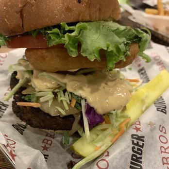 Burger Bros - Built my own burger masterpiece! - Burgers Near Me - Marlboro Township, New Jersey