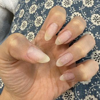 Nail Pro - Before picture :) Real nails ladies - Nail Salons Near Me - Monterey Park, California