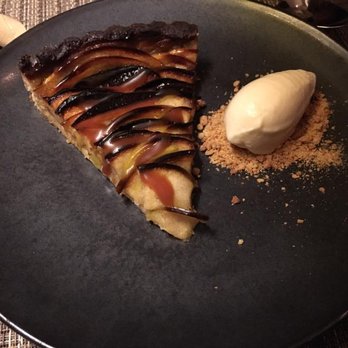 Husk - Apple Tart with Smoked Cheddar Ice Cream. Unique and delicious. - Southern Near Me - Nashville, Tennessee Husk - Apple Tart with Smoked Cheddar Ice Cream. Unique and delicious. - Southern Near Me - Nashville, Tennessee
