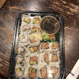 R1. California Roll R3. Spicy Tuna Roll R6. Salmon Avocado Roll R1. California Roll R3. Spicy Tuna Roll R6. Salmon Avocado Roll