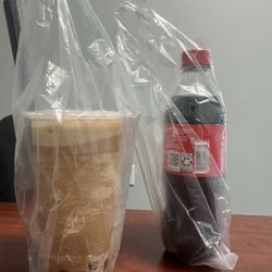 Tofu House - Coffee boba & coke