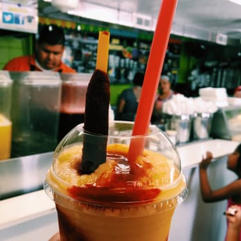 Hay Elotes - Mangonada - fresh frozen mango + chamoy - Desserts Near Me - Austin, Texas