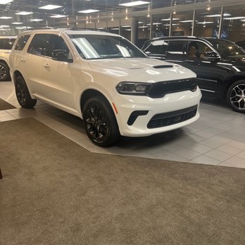 Salerno Duane Chrysler Jeep Dodge Ram - Dodge Durango in the show room. - Car Dealers Near Me - Summit, New Jersey Salerno Duane Chrysler Jeep Dodge Ram - Dodge Durango in the show room. - Car Dealers Near Me - Summit, New Jersey