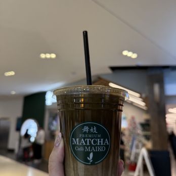 Matcha Cafe Maiko - Iced Hojicha Latte - Ice Cream & Frozen Yogurt Near Me - Flushing, New York Matcha Cafe Maiko - Iced Hojicha Latte - Ice Cream & Frozen Yogurt Near Me - Flushing, New York