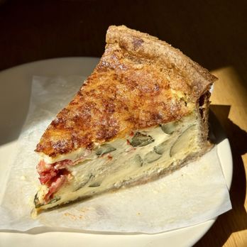 Third Space Bakery - quiche with roasted cherry tomato, zucchini, and feta - Bakeries Near Me - Pittsburgh, Pennsylvania Third Space Bakery - quiche with roasted cherry tomato, zucchini, and feta - Bakeries Near Me - Pittsburgh, Pennsylvania