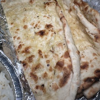 Coastal Curry & Grills - garlic naan - Indian Near Me - Galveston, Texas