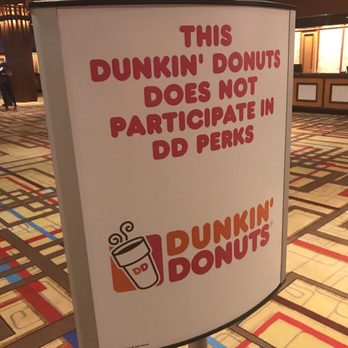 Dunkin' - Don't try to use your perks here. - Coffee & Tea Near Me - Atlantic City, New Jersey