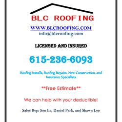 BLC Roofing - BLC ad