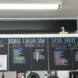 Astro Boba - Drink menu 05/2024