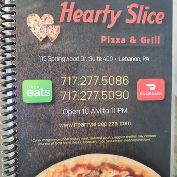 Hearty Slice Pizza & Grill - Pizza Near Me - Lebanon, Pennsylvania Hearty Slice Pizza & Grill - Pizza Near Me - Lebanon, Pennsylvania