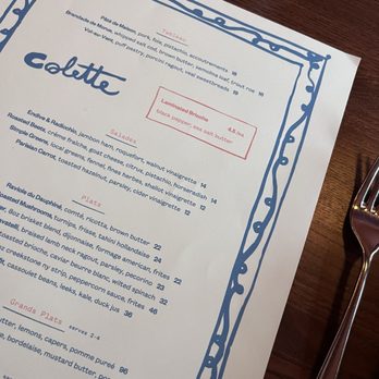 Colette OTR * Mostly French Restaurant by Chef Danny Combs - French Near Me - Cincinnati, Ohio