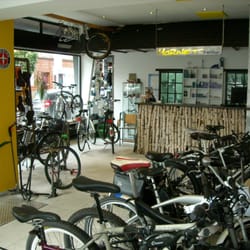 Hornet Bike Shop - Innenansicht des Ladens