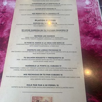 Zona De Cuba - Menu - Cuban Near Me - Bronx, New York Zona De Cuba - Menu - Cuban Near Me - Bronx, New York