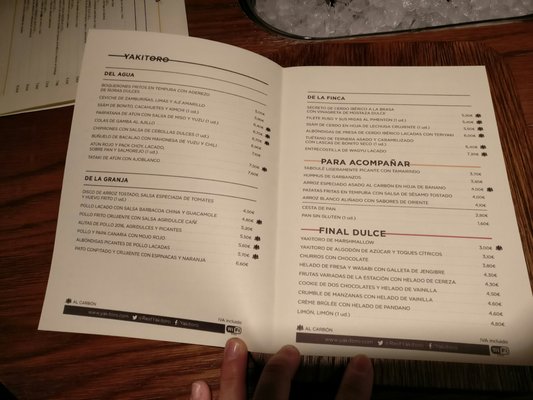 Menu photo 7 Yakitoro Madrid, M